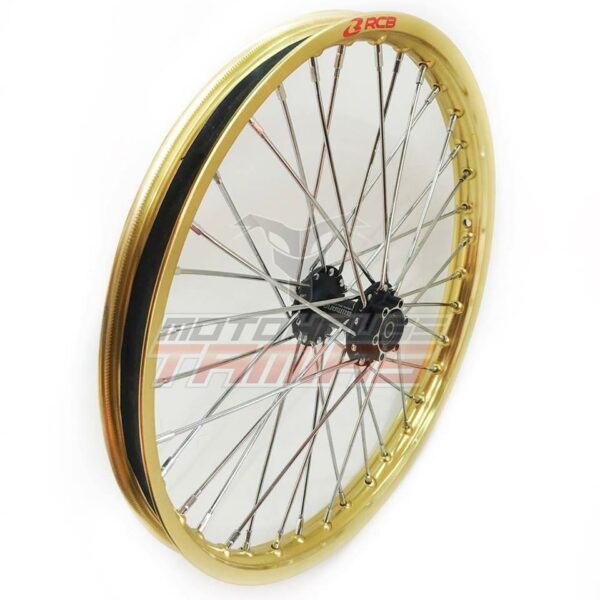 Μπροστινή Ρόδα με κέντρο Shimano στεφάνι RCB 120x17 και ρουλεμάν Koyo Japan για ποδηλατικό σύστημα Drag MINI PRO