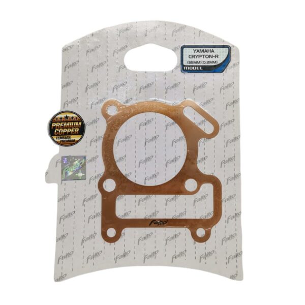 ΦΛΑΝΤΖΑ ΚΑΤΩ ΜΕΡΟΣ 55MM / 0.2MM YAMAHA CRYPTON R 115 ΧΑΛΚΟΥ FAITO