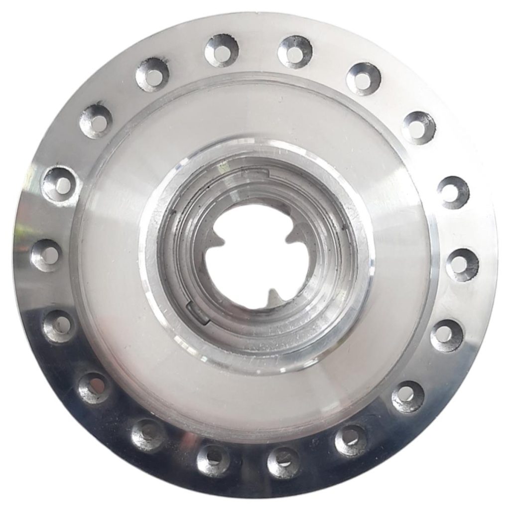 ΤΑΜΠΟΥΡΟ ΚΕΝΤΡΟ ΕΜΠΡΟΣΘΙΟ HONDA SUPRA 100 CNC ΝΙΚΕΛ