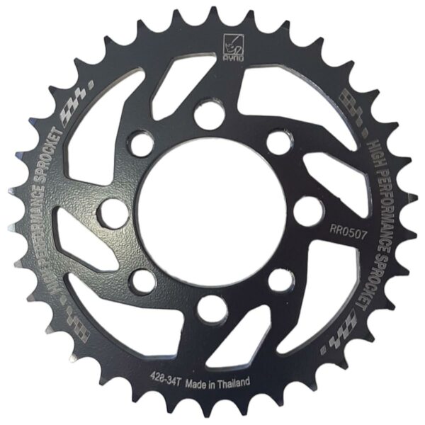 ΓΡΑΝΑΖΙ ΠΙΣΩ ΡΟΔΑΣ RR0507 428 34Δ KAWASAKI KAZE-R 115 / SUZUKI FX 125 RYNO