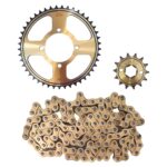 ΑΛΥΣΙΔΟΓΡΑΝΑΖΑ 428H-118L 45X14T GOLD YAMAHA YBR125 / XT 125 HUA DING