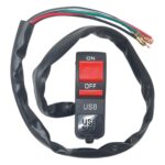 ΔΙΑΚΟΠΤΗΣ ON/OFF ΜΕ ΘΥΡΑ USB UNIVERSAL