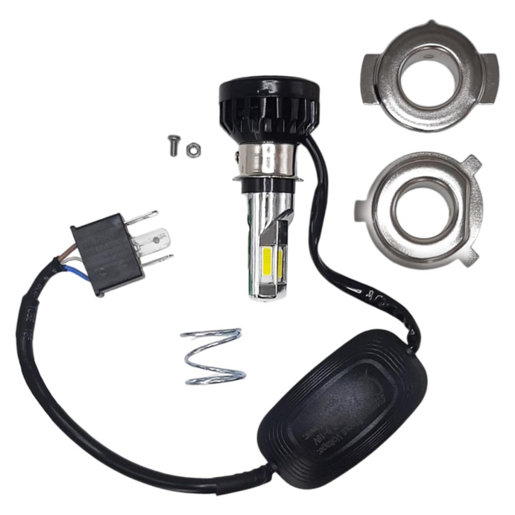 ΣΥΣΤΗΜΑ LED H4 ΜΕ ΜΠΡΙΖΑΚΙ RTD