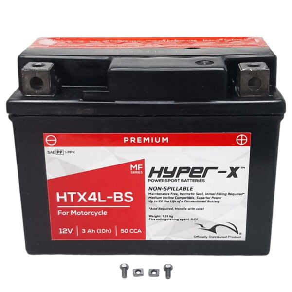 ΜΠΑΤΑΡΙΑ HTX4L-BS (-+) HYPER-X