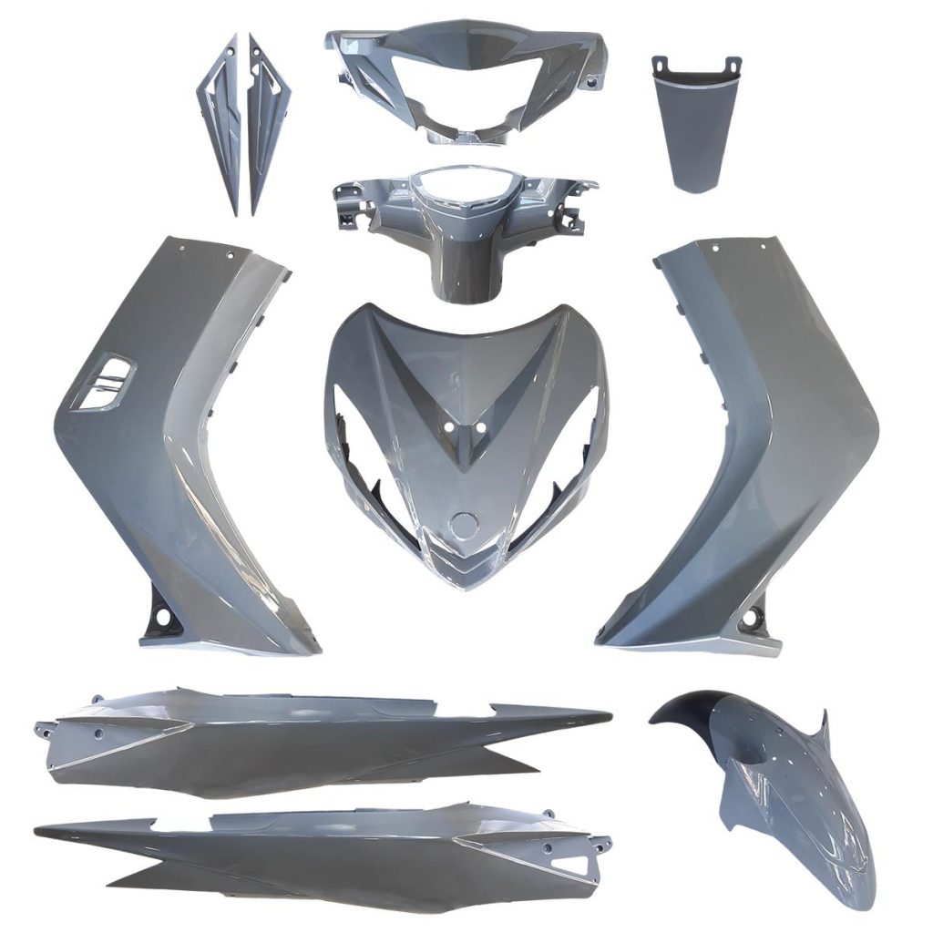 ΚΟΥΣΤΟΥΜΙ ΣΕΤ ΠΛΑΣΤΙΚΩΝ YAMAHA CRYPTON X 135 NARDO GREY