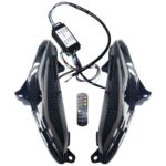 ΦΛΑΣ ΕΜΠΡΟΣΘΙΑ LED ΜΕ ΤΗΛΕΧΕΙΡΙΣΤΗΡΙΟ HONDA GTR 150 MAGIC BOY ΛΕΥΚΑ