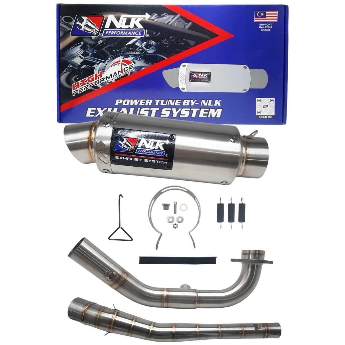 ΕΞΑΤΜΙΣΗ 35X38X58 FULL SYSTEM YAMAHA CRYPTON X 135 NLK PERFORMANCE