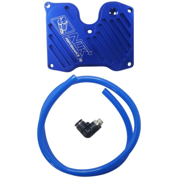 ΚΑΠΑΚΙ ΚΕΦΑΛΗΣ ΜΕ ΕΞΟΔΟ ΓΙΑ ΑΝΑΘΥΜΙΑΣΕΙΣ YAMAHA CRYPTON X 135 NLK PERFORMANCE ΜΠΛΕ