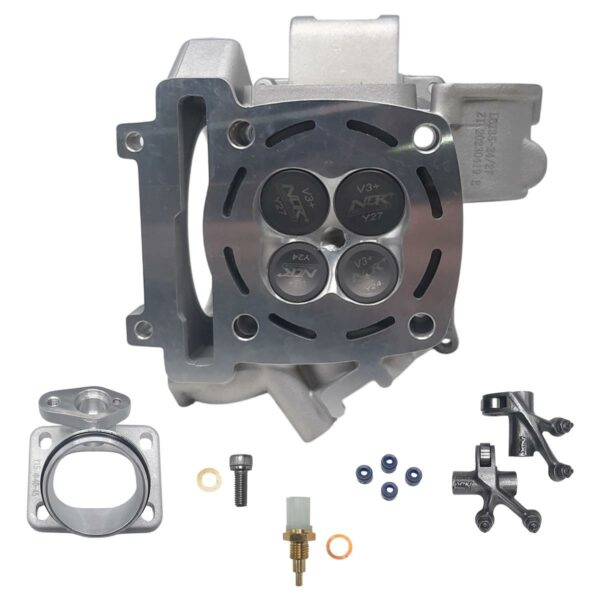 ΚΕΦΑΛΗ CNC RACING V5 VPRO SUPERHEAD 27/24 YAMAHA CRYPTON X 135 NLK PERFORMANCE