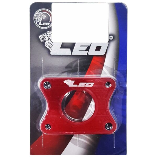 ΛΑΙΜΟΣ ΚΑΡΜΠΥΡΑΤΕΡ 4 ΒΙΔΕΣ YAMAHA CRYPTON X 135 (ΜΟΝΟ ΑΝΤΑΠΤΟΡΑΣ ΓΙΑ ΚΕΦΑΛΗ LEO) ΚΟΚΚΙΝΟΣ