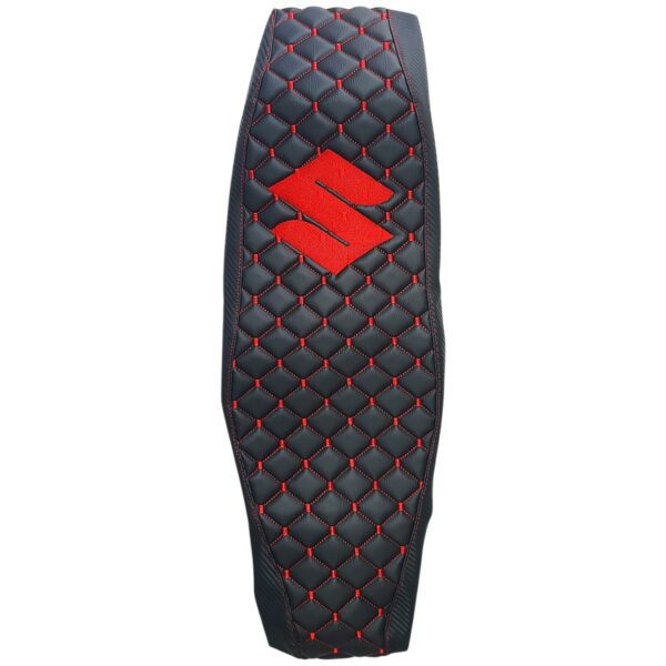 ΚΑΛΥΜΜΑ ΣΕΛΑΣ ΜΑΥΡΟ ΜΠΑΚΛΑΒΩΤΟ ΜΕ ΚΟΚΚΙΝΗ ΡΑΦΗ SUZUKI FB 50