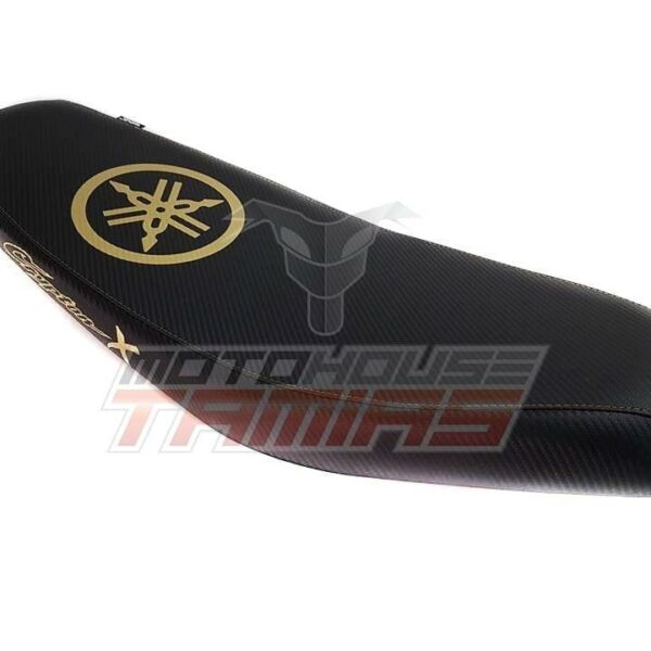 Σέλα λεπτή με χρύσο λογότυπο YAMAHA CRYPTON X 135