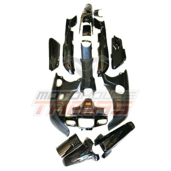 Σετ κουστούμι πλαστικών HONDA ASTREA NARITA καλής ποιότητας μαύρο