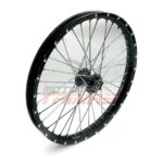 Μπροστινή Ρόδα με κέντρο Shimano στεφάνι EXCEL μαύρο 120x17 με τρύπες και ρουλεμάν Koyo Japan για ποδηλατικό σύστημα Drag MINI P
