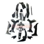 Σετ κουστούμι πλαστικών YAMAHA CRYPTON R 105 TTN PARTS Ινδονησίας μαύρο
