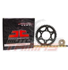 Σετ κίνησης Γρανάζια-Αλυσίδα JT Χρυσή ORing Αλυσίδα για Honda Astrea 100