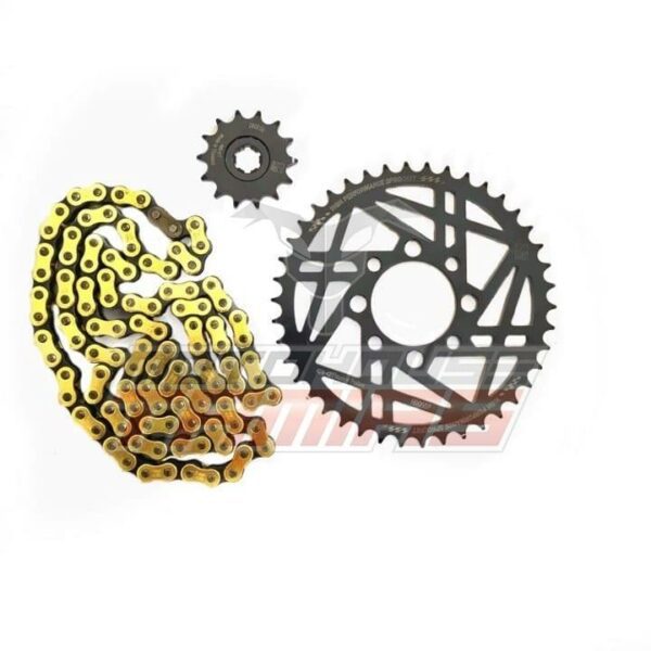 Αλυσιδογράναζα παπί HND C50C RYNO χρυσή ενισχυμένη αλυσίδα