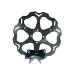 ΔΙΣΚΟΠΛΑΚΑ ΠΛΕΥΣΤΗ YAMAHA CRYPTON X 135/S110 BRAKING ΜΑΥΡΟ ΑΝΤΑΠΤΟΡΑ