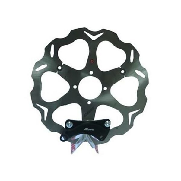 ΔΙΣΚΟΠΛΑΚΑ ΠΛΕΥΣΤΗ YAMAHA CRYPTON X 135/S110 BRAKING ΜΑΥΡΟ ΑΝΤΑΠΤΟΡΑ