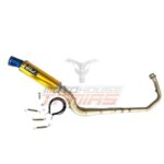 Εξάτμιση TURBO Z DRAG EXH. PIPE 28mm HIGH UP HONDA GTR 150 GL (χρυσό)