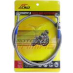 Σωληνάκι Υψηλής Πίεσης Φρένου APIDO RACING Ασημί