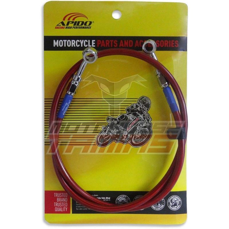 Σωληνάκι Υψηλής Πίεσης Φρένου APIDO RACING κόκκινο