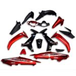 Κουστούμι σετ πλαστικά YAMAHA CRYPTON T 110 κόκκινο