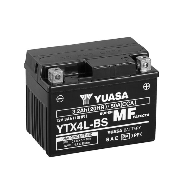 ΜΠΑΤΑΡΙΑ YUASA YTX4L BS ΜΑΥΡΟ ΚΟΥΤΙ