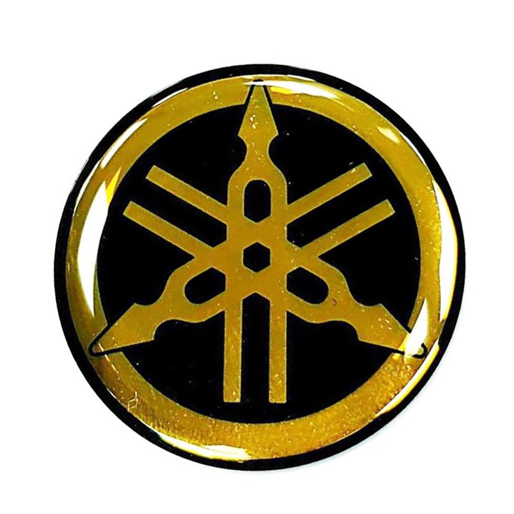 ΑΥΤΟΚΟΛΛΗΤΟ ΓΝΗΣΙΟ ΥΑΜΑΗΑ ΕΜΒΛΗΜΑ ΜΕΓΑΛΟ ΧΡΥΣΟ