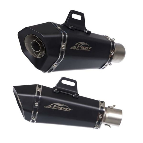 ΤΕΛΙΚΟ ΕΞΑΤΜΙΣΗΣ Φ51-250MM ΠΟΛΥΓΩΝΙΚΟ ΜΑΥΡΟ + ΣΙΓΑΣΤΗΡΑ (M-2255) APIDO