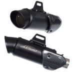 ΤΕΛΙΚΟ ΕΞΑΤΜΙΣΗΣ Φ51-220MM ΟΒΑΛ ΜΑΥΡΟ+ΣΙΓΑΣΤΗΡΑ (M-3322) APIDO