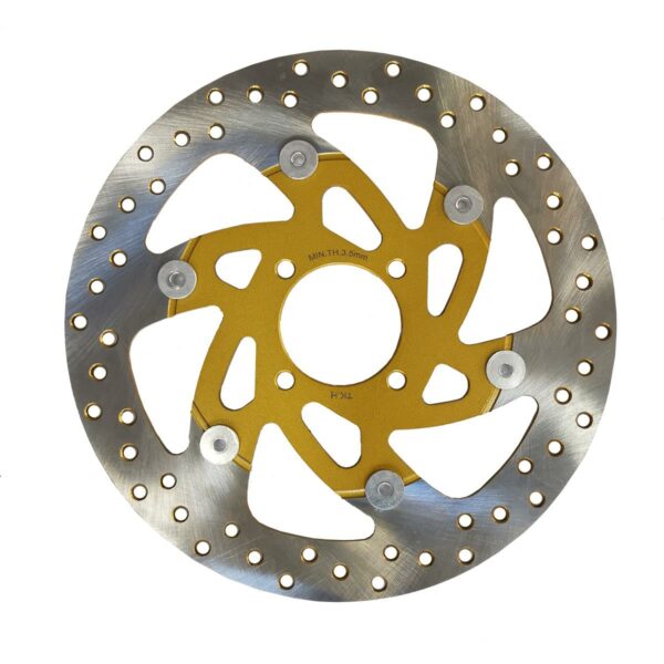 ΔΙΣΚΟΠΛΑΚΑ 265MM ΧΡΥΣΗ RACING YAMAHA CRYPTON X 135 TOKAHI