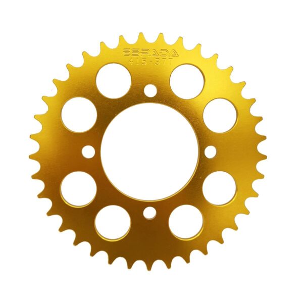 ΓΡΑΝΑΖΙ ΠΙΣΩ ΡΟΔΑΣ ΑΛΟΥΜΙΝΙΟΥ 415 37T YAMAHA CRYPTON X 135 / R 115 / T110 / Z125 ΧΡΥΣΟ ESPADA