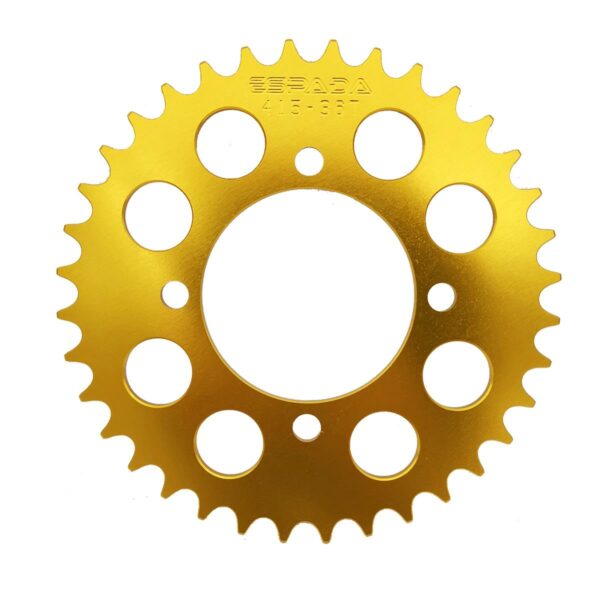 ΓΡΑΝΑΖΙ ΠΙΣΩ ΡΟΔΑΣ ΑΛΟΥΜΙΝΙΟΥ 415 36T YAMAHA CRYPTON X 135 / R 115 / T110 / Z125 ΧΡΥΣΟ ESPADA