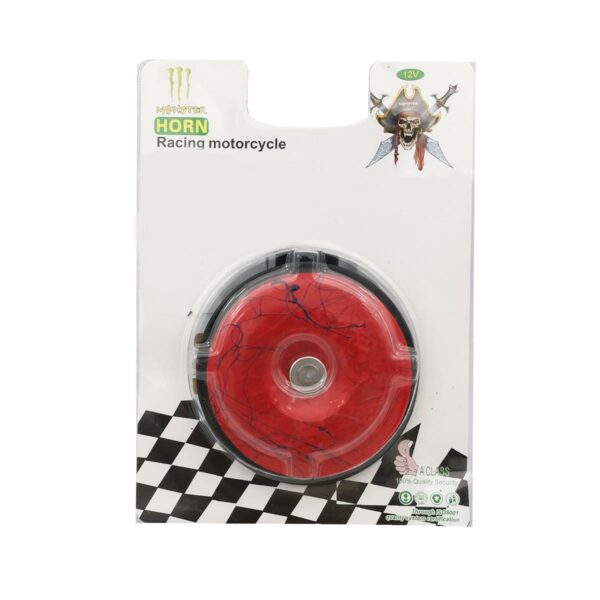 ΚΟΡΝΑ ΚΛΑΞΟΝ ΜΗΧΑΝΗΣ MONSTER UNIVERSAL ΚΟΚΚΙΝΗ