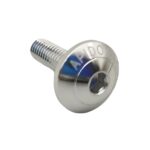 ΒΙΔΑ ΠΛΑΤΥΚΕΦΑΛΗ ΑΛΟΥΜΙΝ APIDO Φ6 20MM ΑΣΗΜΙ (200)/ ΤΕΜΑΧΙΟ