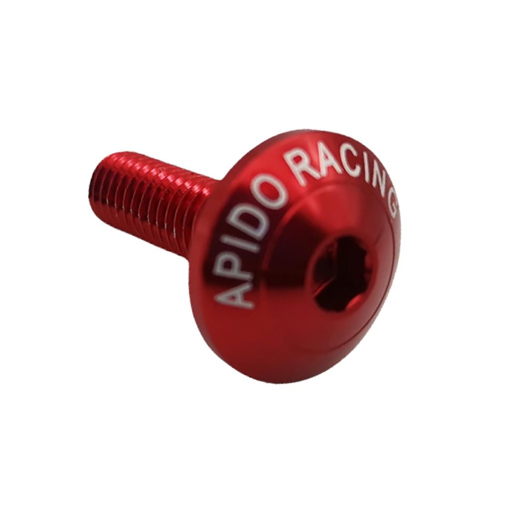 ΒΙΔΑ ΠΛΑΤΥΚΕΦΑΛΗ ΑΛΟΥΜΙΝ APIDO Φ6 20MM ΚΟΚΚΙΝΗ (200)/ ΤΕΜΑΧΙΟ