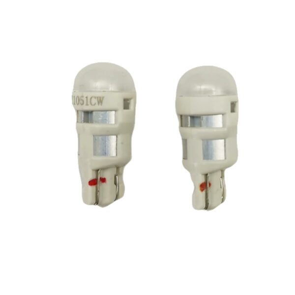 ΛΑΜΠΕΣ ΖΕΥΓΑΡΙ 12V T10 1LED ΛΕΥΚΗ XENCN