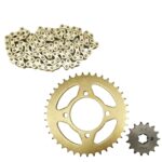 ΑΛΥΣΙΔΟΓΡΑΝΑΖΑ ΕΝΙΣΧΥΜΕΝΗ ΧΡΥΣΗ ΑΛΥΣΙΔΑ 428SBGB -112L 38T 15T YAMAHA CRYPTON X 125 RK