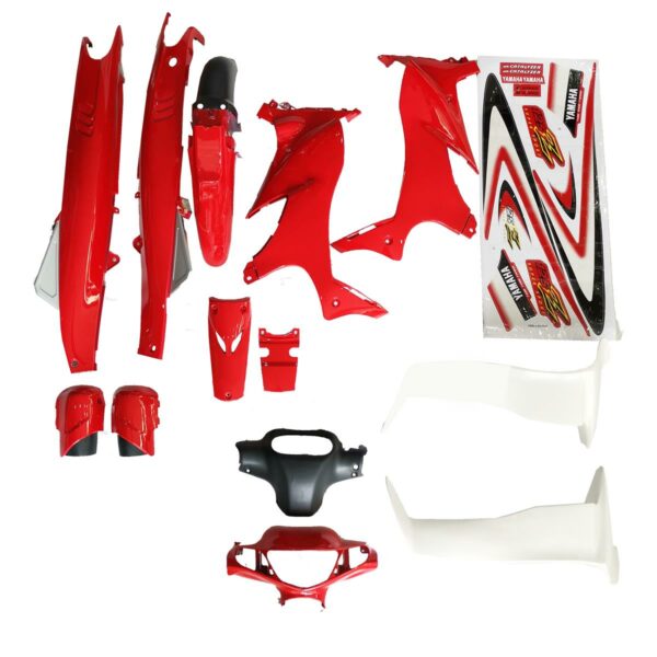 ΚΟΥΣΤΟΥΜΙ ΣΕΤ ΠΛΑΣΤΙΚΩΝ 13ΤΜΧ YAMAHA Z 125 HLD ΚΟΚΚΙΝΟ