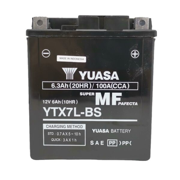 ΜΠΑΤΑΡΙΑ YTX7L-BS ΜΑΥΡΟ ΚΟΥΤΙ YUASA