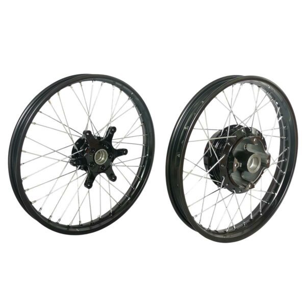 ΖΑΝΤΕΣ ΣΕΤ UNION ΜΑΥΡΟ ΣΤΕΦΑΝΙ ΜΑΥΡΟ ΚΕΝΤΡΟ ΝΙΚΕΛ ΑΚΤΙΝΕΣ HONDA GTR 150