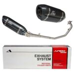 ΕΞΑΤΜΙΣΗ ΜΕ ΜΑΥΡΟ-ΚΑΡΜΠΟΝ ΤΕΛΙΚΟ ΚΙ ΑΙΣΘΗΤΗΡΑ Λ HONDA GTR 150 APIDO