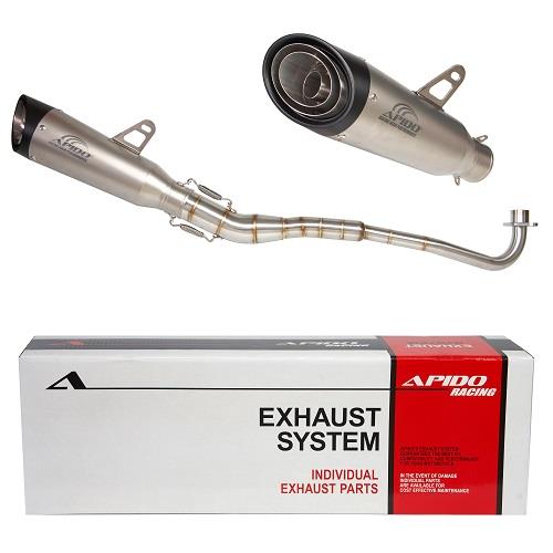 ΕΞΑΤΜΙΣΗ ΜΕ ΑΣΗΜΙ ΚΟΦΤΟ ΤΕΛΙΚΟ HONDA INNOVA 125 APIDO