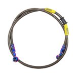 ΣΩΛΗΝΑΚΙ ΦΡΕΝΟΥ ΥΨΗΛΗΣ ΠΙΕΣΕΩΣ 100CM KOZI ΜΑΥΡΟ