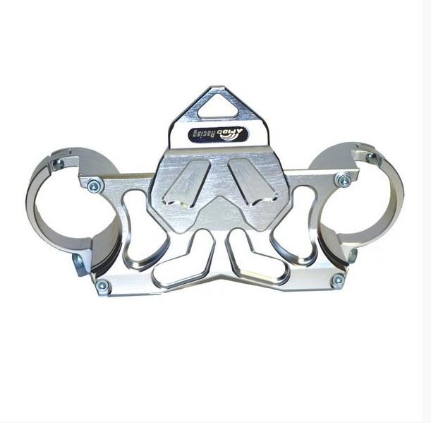 Γέφυρα πιρουνιού YAMAHA CRYPTON X 135 Ασημί APIDO RACING