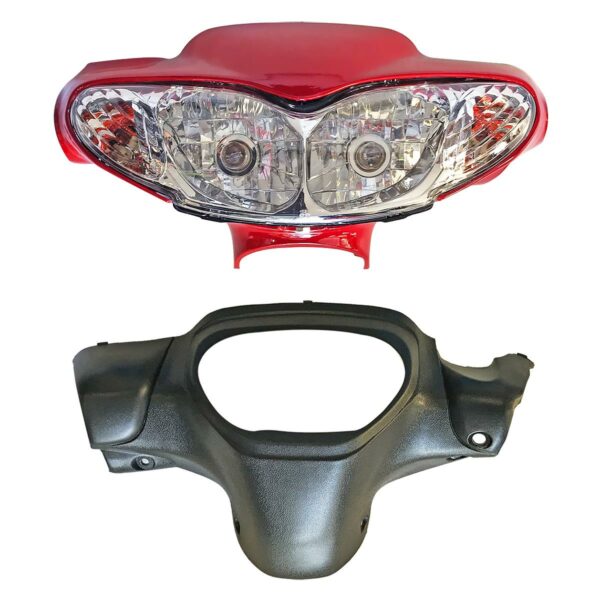 ΚΑΒΟΥΚΙ ΤΙΜΟΝΙΟΥ + ΦΑΝΑΡΙ ΣΕΤ YAMAHA CRYPTON R 115 ΤΑΥΛΑΝΔΗΣ ΚΟΚΚΙΝΟ