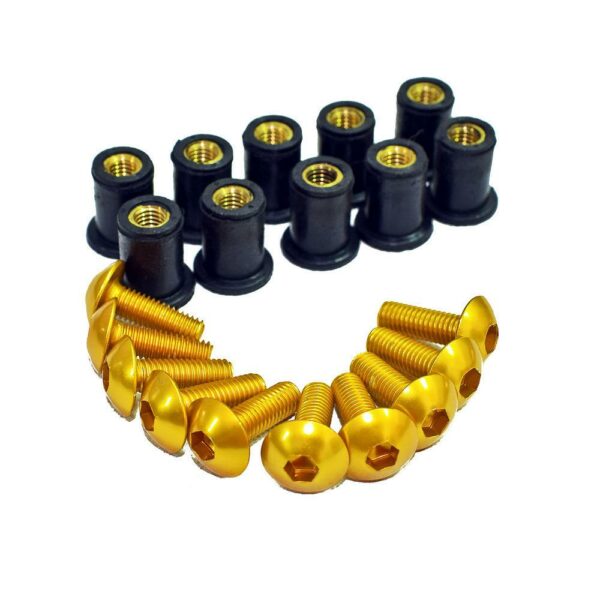 ΒΙΔΕΣ ΦΕΡΙΝΓΚ SSK154 ΦΑΡΔΥ ΚΕΦΑΛΙ ΚΙΤ (10ΣΕΤ/ΚΙΤ) ΧΡΥΣΕΣ KEITI - (ΤΑΙ)