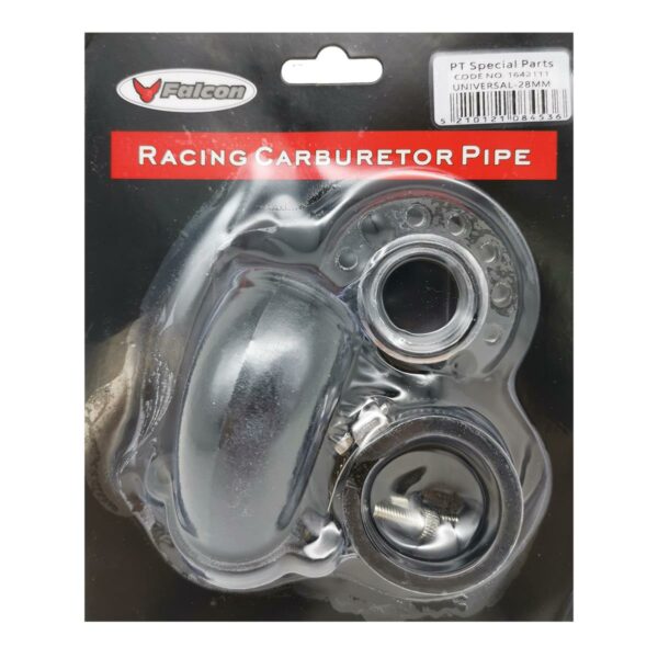 ΛΑΙΜΟΣ ΚΑΡΜΠΥΡΑΤΕΡ ΣΕΤ ΜΕ ΚΟΛΑΡΟ ΚΑΙ ΡΟΖΕΤΑ 28MM UNIVERSAL FALCON