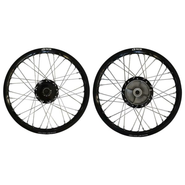 ΖΑΝΤΕΣ ΖΕΥΓΟΣ ΣΤΕΦΑΝΙΑ RCB RACING BOY ΜΑΥΡΑ ΚΕΝΤΡΑ ΝΙΚΕΛ ΑΚΤΙΝΕΣ HONDA INNOVA 125